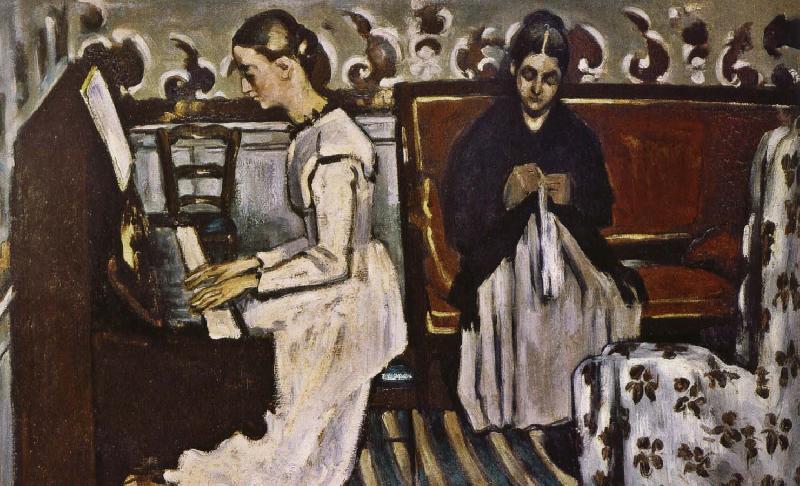 Paul Cezanne playing